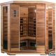 *graded stock* SaunaMed 4-6 Person Luxury Cedar FAR Infrared Sauna
